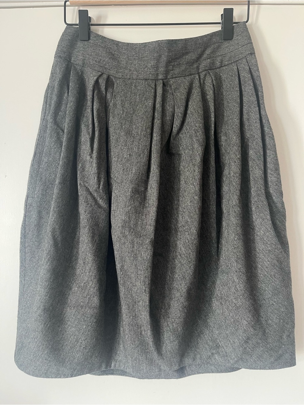 FARHI by NICOLE FARHI Gray Tulip Skirt